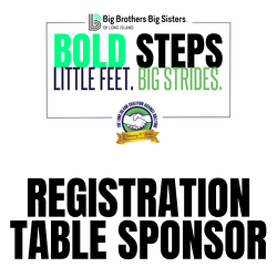 Registration Table Sponsor